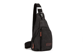 Casual Men's Chest Canvas Crossbody Bags