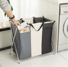 Laundry Basket with multiple compartments