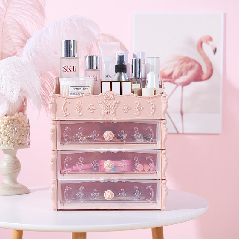 Vintage Style Makeup Organizer