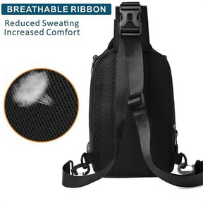 Men Waterproof Small Sling Bag