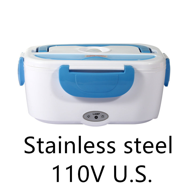 Kitchen Electric Heated Stainless Steel Lunch Box