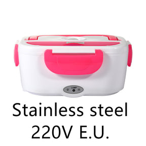 Kitchen Electric Heated Stainless Steel Lunch Box