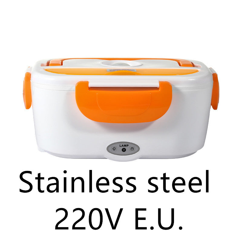 Kitchen Electric Heated Stainless Steel Lunch Box