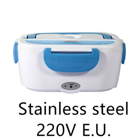 Kitchen Electric Heated Stainless Steel Lunch Box