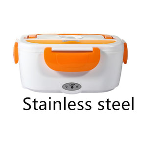 Kitchen Electric Heated Stainless Steel Lunch Box