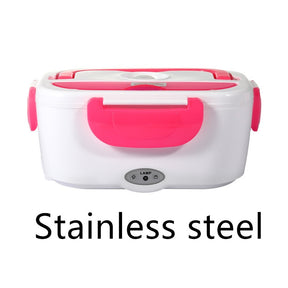 Kitchen Electric Heated Stainless Steel Lunch Box