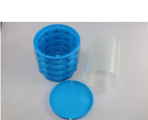 Silicone Bucket Saving Ice Cube Maker Container