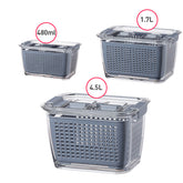 Kitchen Refrigerator Storage Containers With Lid