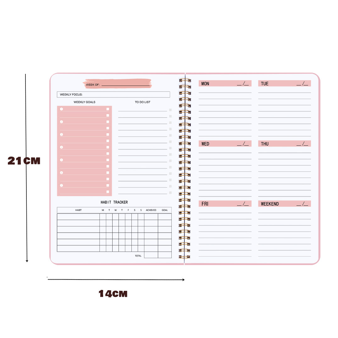 Weekly Planner Notebook