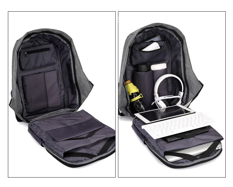 Anti Theft Multi-Function Backpack with USB