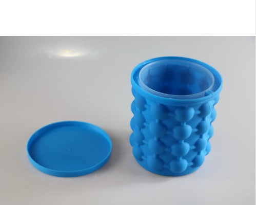 Silicone Bucket Saving Ice Cube Maker Container