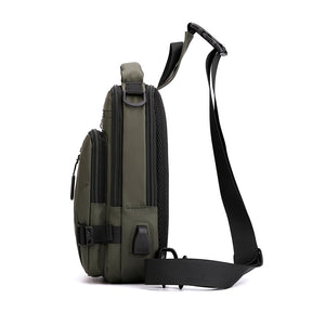 Men Waterproof Small Sling Bag