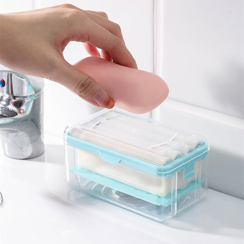 New Roller Soap Dish with Storage Holder For Bathroom