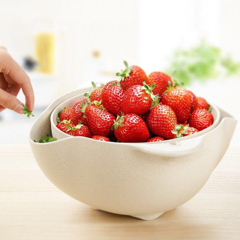 Plastic Washing Basket for Fruit and Rice