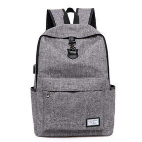 Fashion Anti-Theft Backpack with USB Power Connection