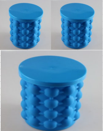 Silicone Bucket Saving Ice Cube Maker Container