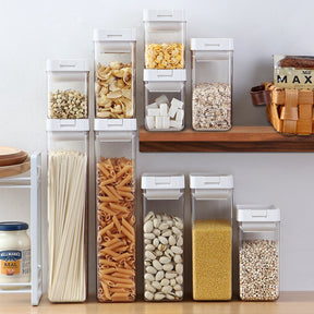 Kitchen food storage canisters