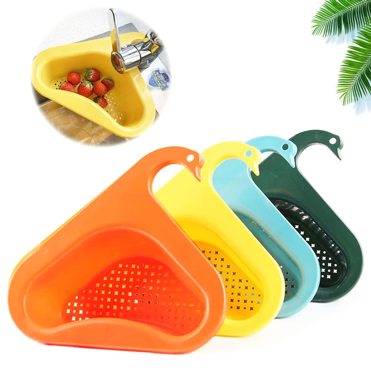 Fruit And Vegetable Filter Water Drain Basket