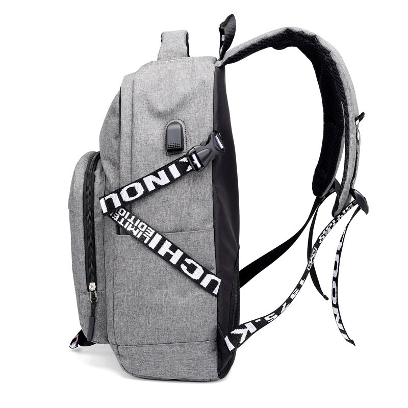 Men's laptop usb charging backpacks