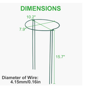 Plant Support Stands - Green