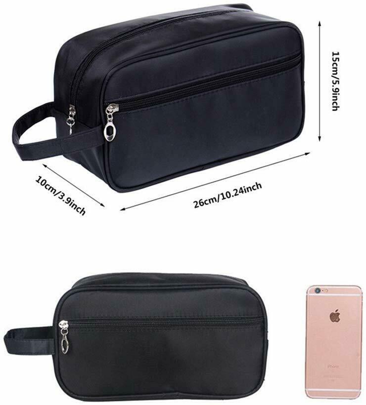 Travel Toiletry Bag for Men & Women Cosmetics Makeup Shaving Organizer