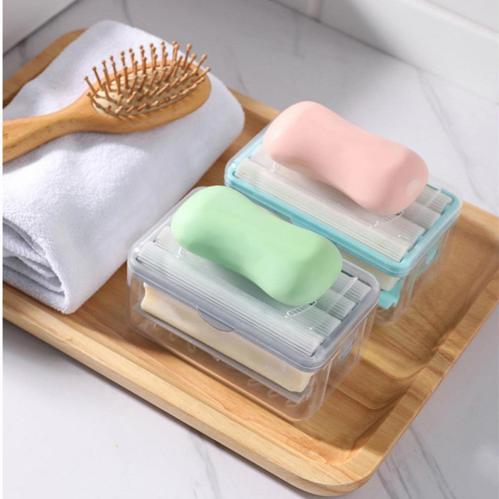 New Roller Soap Dish with Storage Holder For Bathroom