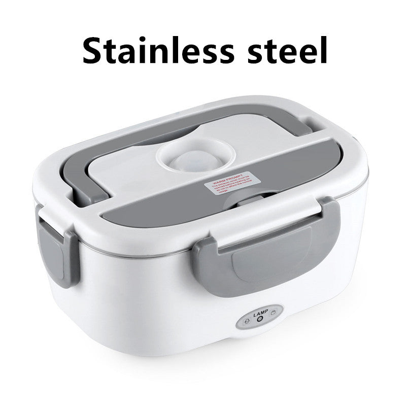 Kitchen Electric Heated Stainless Steel Lunch Box